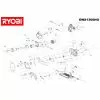 Ryobi EWS1366HG Spare Parts List Type: 5133000337